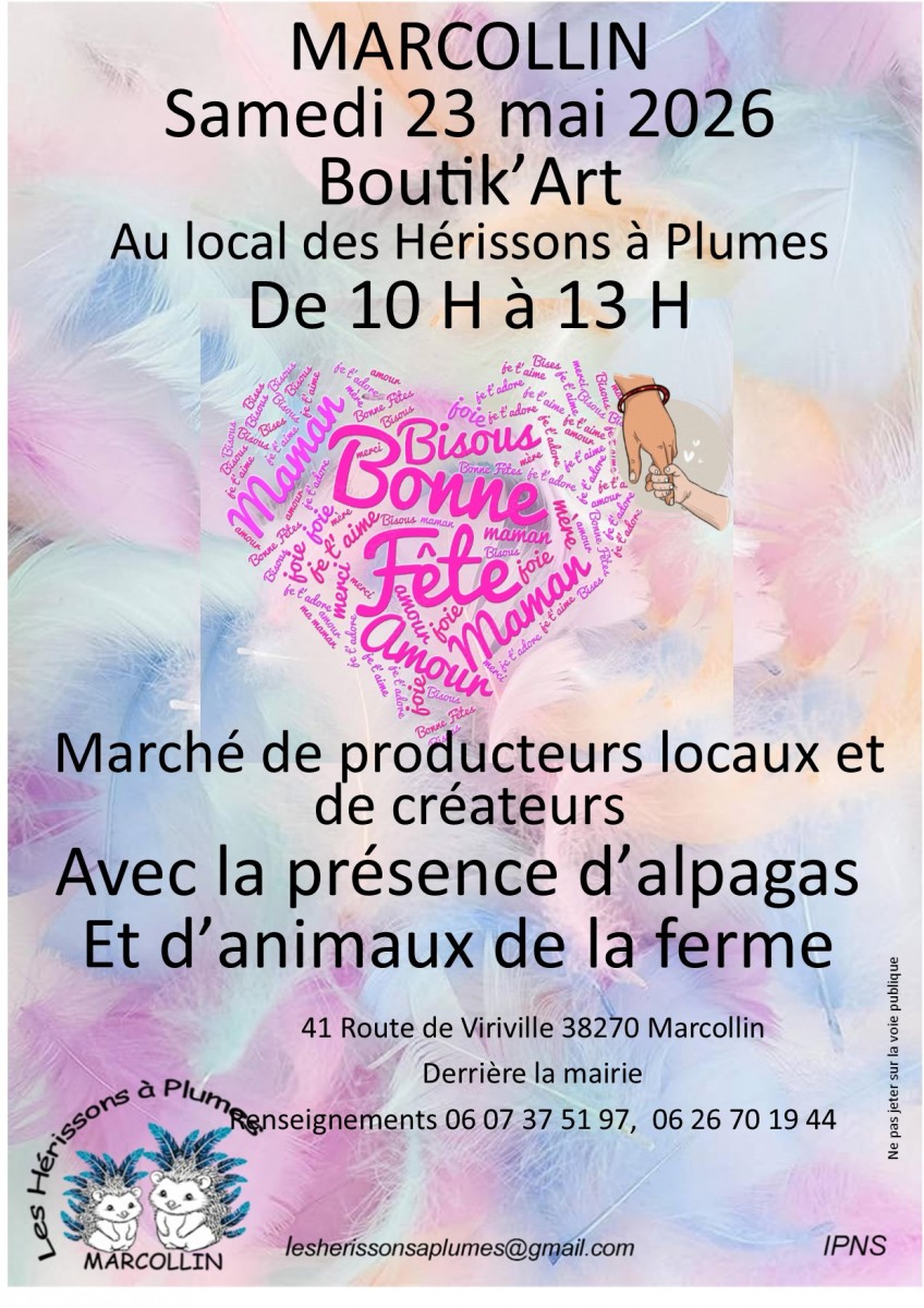 Marché de producteurs locaux et créateurs